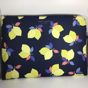 Kate spade lemon laptop case Clearance